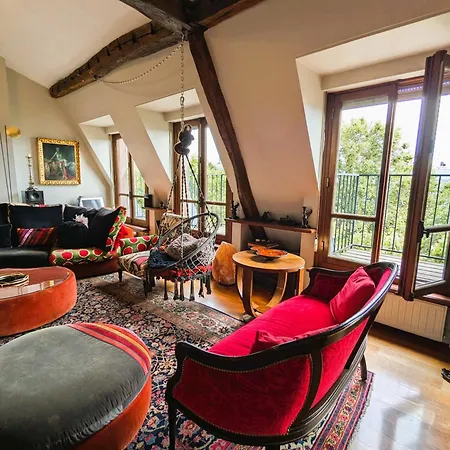 Appartamento Vaste Loft Avec Vue - Trudaine Parigi